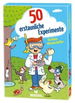 Moses 50 Erstaunliche Experimente Für Kleine Wissenschaftler