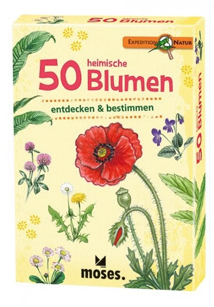 Moses Expedition Natur 50 Heimische Blumen 1 Moses Expedition Natur 50 Heimische Blumen