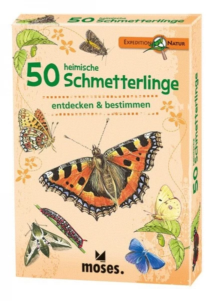 Moses Expedition Natur 50 Heimische Schmetterlinge 1 Moses Expedition Natur 50 Heimische Schmetterlinge