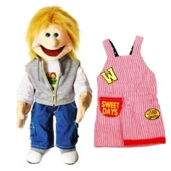 Living Puppets Sparset Joost - Handpuppe + Latzhose