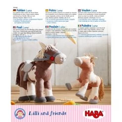 Haba Fohlen Luna -Kinderspielzeug Serien Geschäft luna b 600x600